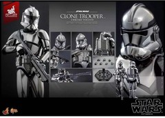 MMS643 SW2 CT CH Clone Trooper Chrome Version Star Wars Hot Toys Sideshow