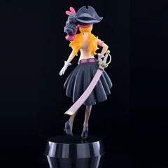 19.5CM Anime One Piece Nami Black Clothes Action Figure ONE PIECE FILM No Box
