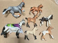 Schleige Horse Stallion/Mare and foals collection. Bonus specialty blanket