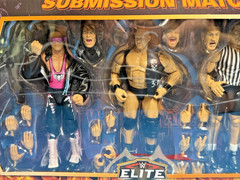 WWE Elite Wrestlemania 13 Submission Match 3-Pack Figures JHL71 Rare-NEW SEALED!
