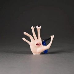 5Pcs Weird Creature PVC Figurines Blind Box Collectible Toy For Home Decoration