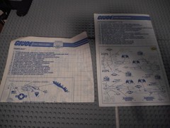 GI Joe blueprints lot, rares, Tiger Rat, Python Conquest, Phantom, Razorback