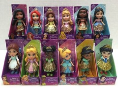 Disney Princess Poseable Mini Doll Toddler Miniature 3.5″ Figure ~ YOU CHOOSE