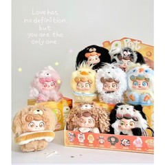Jotoys Q.Kid Cute Pet Babies Series Plush Doll Cute Design Collectible Pendant
