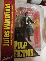 Pulp Fiction Jules Winnfield Action Figure RARE Excellent Diamond Select Amazing