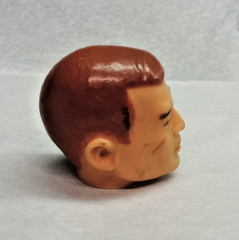 Hasbro GI Joe 12″ Red Hair Soft Head Only Blue Eyes Action Figure