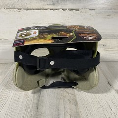 Jurassic World Camp Cretaceous Dino Escape Green Velociraptor Mask Brand New