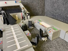 Star Wars inspired Custom made generic Bridge room Diorama