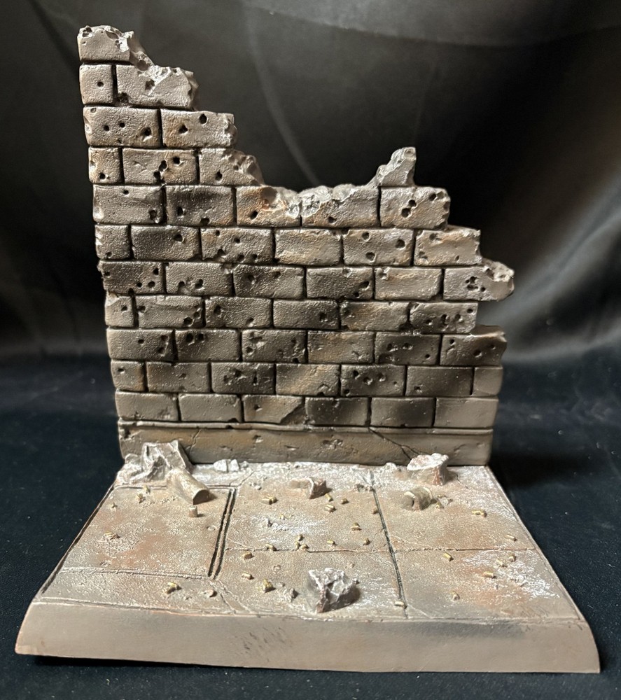 Marvel Diamond Select Deadpool Action Figure Brick Wall Base/Stand ONLY