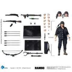 Rambo: First Blood Part II Exquisite Super Series John Rambo 1/12 NIB
