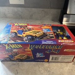 1997 Toy Biz Wolverine 4×4 Jeep Exclusive Wolverine Figure New Rare Fast Ship