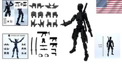 Elegant 5.54” T13 Articulated Figure – Customizable with 12 Unique Accessories