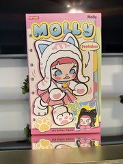 Pop Mart MOLLY PEEKABOO 1/8 Action Figure – confirmed (WHITE Cat) US Seller