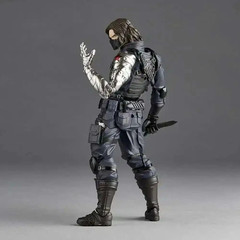 Kaiyodo Revoltech Winter Soldier – Bucky Barnes Movable Anime Action Figure