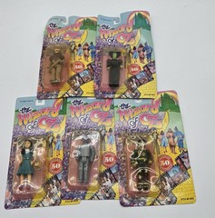 5 The Wizard of Oz 50th An. Vintage 4” Action Figure New Dorothy Witch + NEW