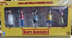 LOT BOB’S BURGERS KUCHI KOPI PACK COLLECTIBLE MINI FIGURE BASEBALL HAT CAP OF