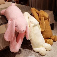 90cm 120cm Giant Bunny Plush Toy Soft Big Ear Rabbit Stuffed Animal Doll