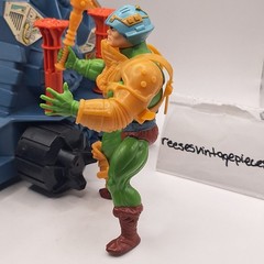 Vtg BATTLE RAM & MAN-AT-ARMS Motu Masters Of The Universe action Figures N-2