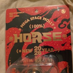 Authentic Mega Space Molly 100% 2026 Year Of Horse Figurine Limited NEW