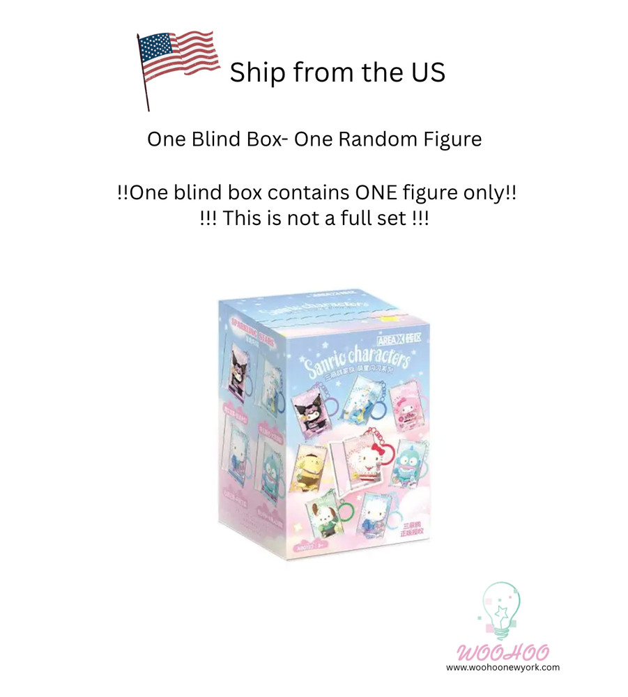 💡 AreaX x Sanrio Characters Building Block Keychain Blind Box Toy