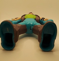 Ben 10 ☆ BEN – To – SHOCK – ROCK ☆ Figurine – Transformer ☆ 6.5 Inches ☆ Pre-Own