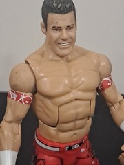 WWE Mattel – Elite Series 8 – Evan Bourne – 2010 RARE – Red Pants