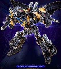 Metal Cardbot W GRAND BLUE LEON Dark Edition Blaion Blue Cop W Limited Ver Robot