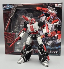 Transformers MDLX ThreeZero Red Alert Action Figure Complete