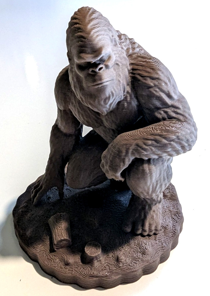 Bigfoot Sasquatch Plastic Figure Gift Cryptid Collectible Man Cave Desk 4″