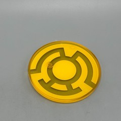 DC Direct SInestro Corps Yellow Lantern Blackest Night Base Display Stand Only