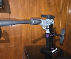 Transformers MP36 Megatron Customized Stand For Displaying Gun Mode 3D Printed