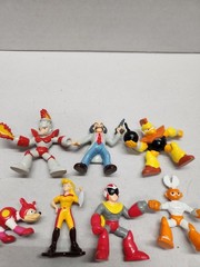 Mega Man 2″ PVC Vintage Figure Set Lot of 12 Figurines 1995 Capcom Dr Wiley Bomb