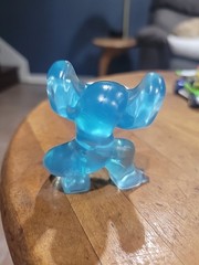 Rainbow Friends Series 2 Mini Figure CYAN 2.5in transparent blue