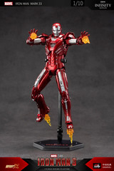 ZD-MK33: ZD Toys Marvel Iron Man Mark 33 Silver Centurion 7″ action figure