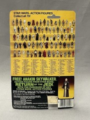 1983 Kenner Star Wars Lumat Ewok ROTJ 79-C Back MOC Cut POP Last 17