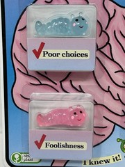 You Have Parasitic Brain Worms By Obvious Plant Limited Ed. Internet Meme Toy