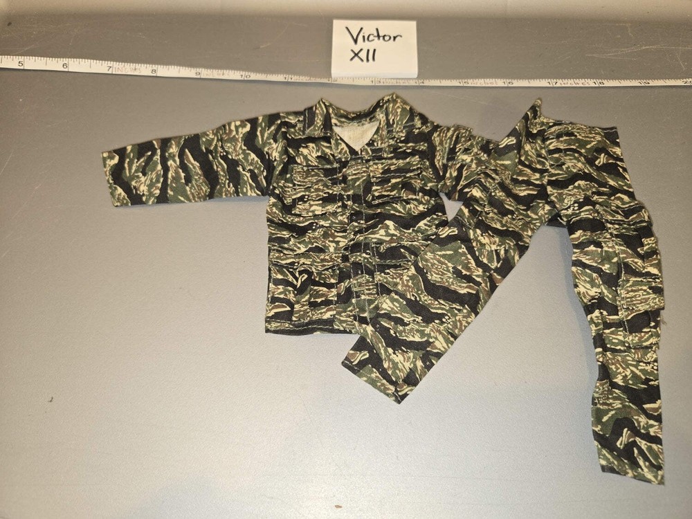 1/6 Scale Vietnam Era Tiger Stripe Uniform Set