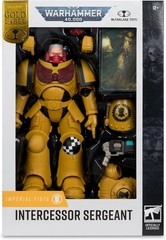 McFarlane Warhammer 40,000 Actionfigur Intercessor Sergeant (Imperial Fist) (Gol