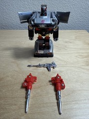 TAKARA JAPAN Pre Transformers Circle Stamp BLUESTREAK G1 Datsun 280Z Figure