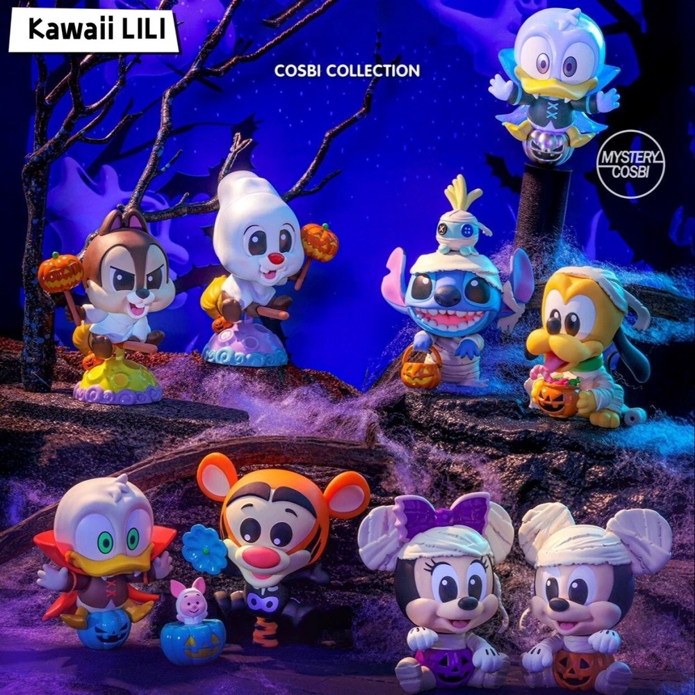 HOT TOYS X DISNEY CBX306 DISNEY HALLOWEEN COSBI SERIES BLIND BOX ART TOY GIFT