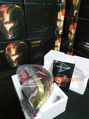 Iron Man MK17 Heart breaker Helmet 1/1 Wearable English Voice-controll Mask Toy