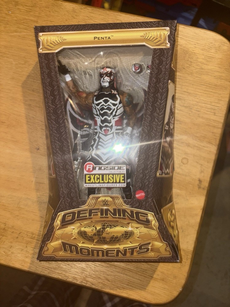 WWE Penta Exclusive Defining Moments Figure Mattel Luchador Cero Miedo NIB