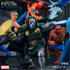 Marvel Mezco Doctor Doom 6-inch Die-Cast Action Figure Pre-Order