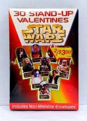 New Star Wars 30 Stand-up Valentines Day Cards Factory Sealed 1997