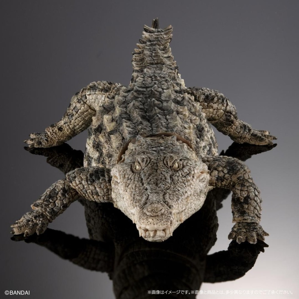 Bandai Ultimate Living Creature Encyclopedia Nile Crocodile Light Color NEW