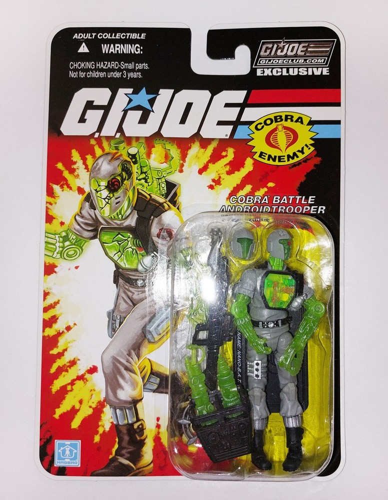 GIJoe Collectors Club Joecon GIJCC FSS Cobra Nano BAT B.A.T. v29 Wave 1.0 2013