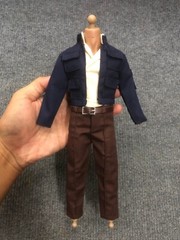 1/6 Custom Han Solo Star Wars Harrison Ford Bespin Version for Action Figure