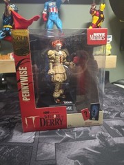 McFarlane Movie Maniacs It Welcome To Derry Gold Label Limited Edition Pennywise