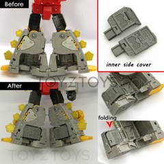 Arm Leg Filler – Foot Cover Gun Filling Upgrade kit For SS86 Snarl Accessories