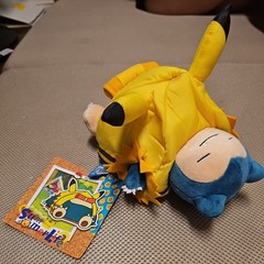 Pokemon Center Original Plush Doll Pokemon Summer Life Snorlax JAPAN OFFICIAL